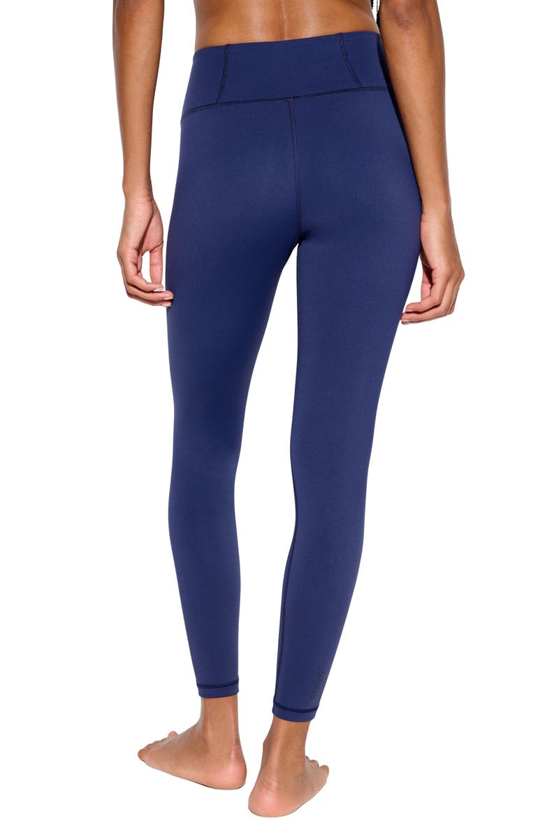 Spiritual Gangster Skye High Waist 7/8 Leggings, Alternate, color, Indigo