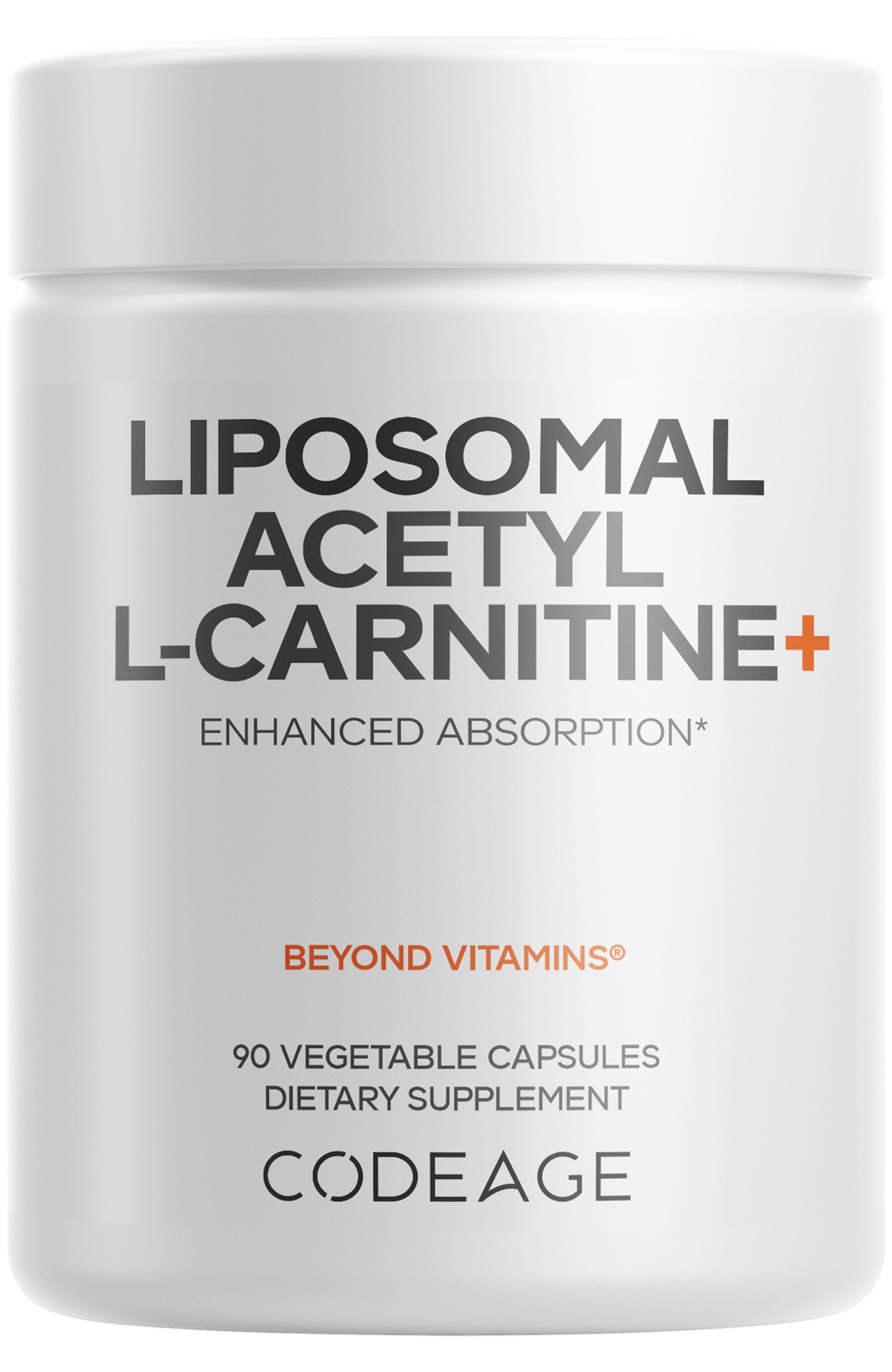 acetyl l carnitine liposomal Codeage Acetyl-L-Carnitine 500mg Supplement all-skin-types L-Karnitin - 30 Tablet COUNT:30 Capsules