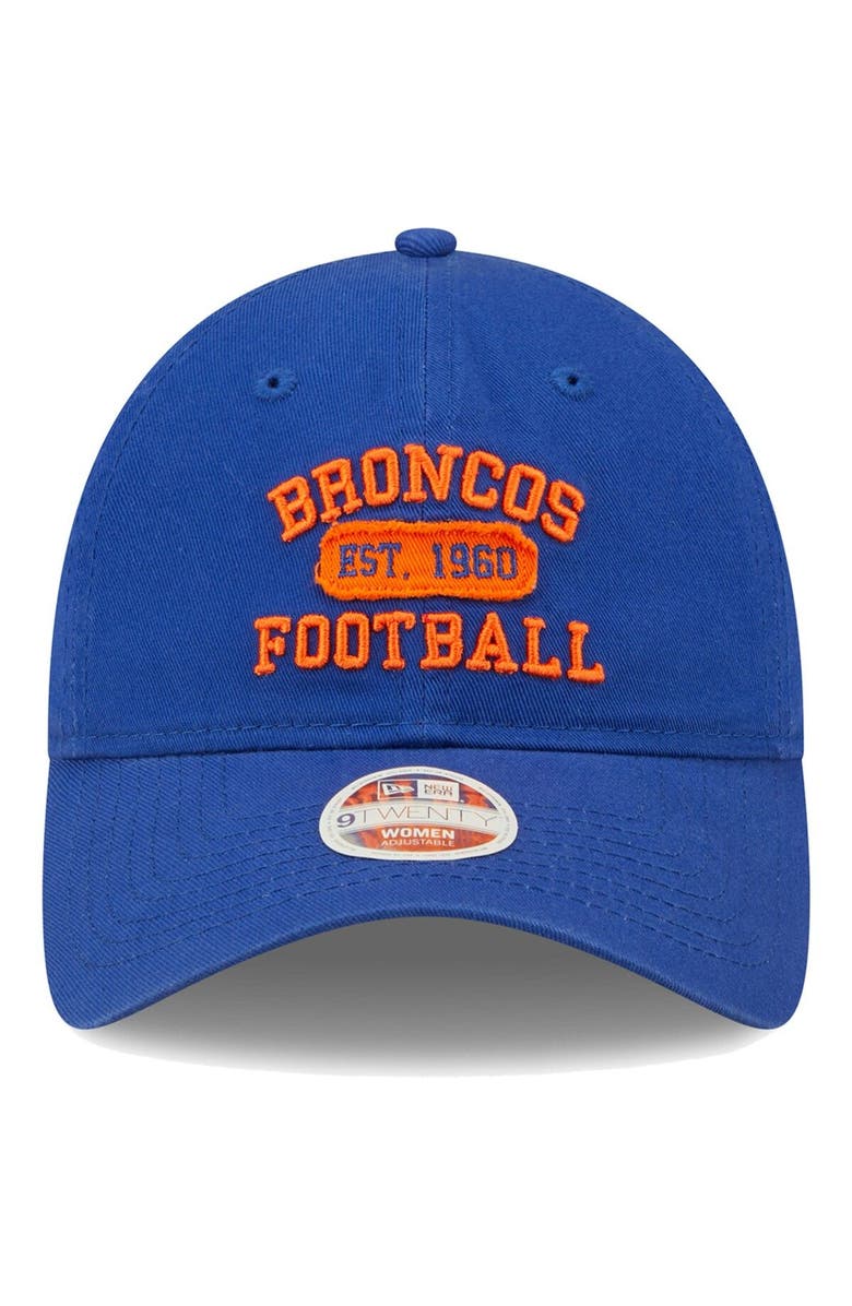 New Era Women's New Era Royal Denver Broncos Formed 9TWENTY Adjustable Hat, Alternate, color,