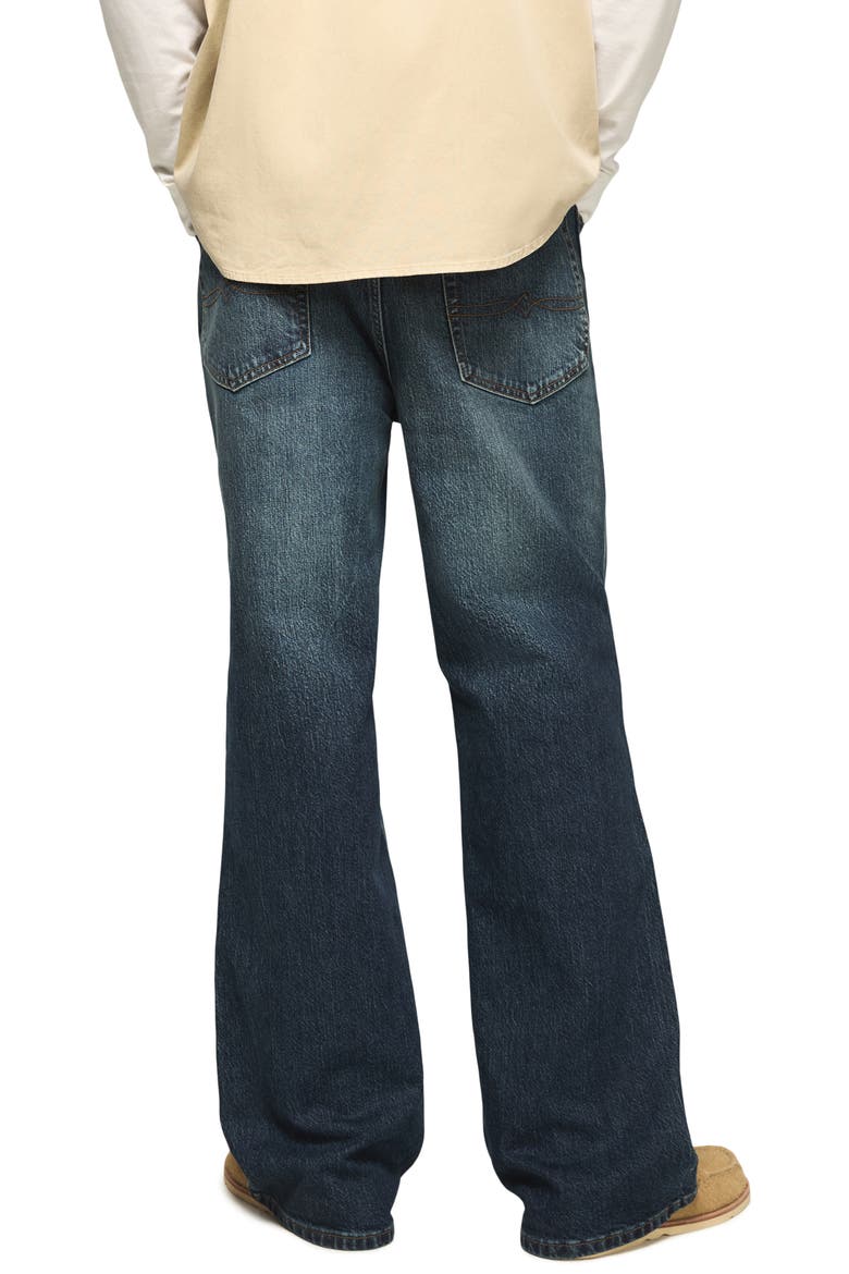 Baggy Bootcut Jeans, Alternate, color, STARFIELD