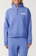 Rip Curl Surf Puff Logo Quarter Zip Sweatshirt