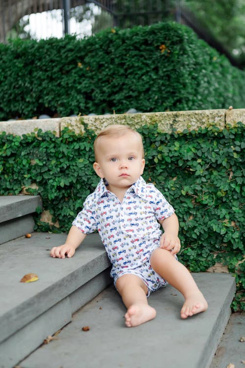 Shop Lila And Hayes Tripp Boys' Polo Shortall In Cruisin Jeeps