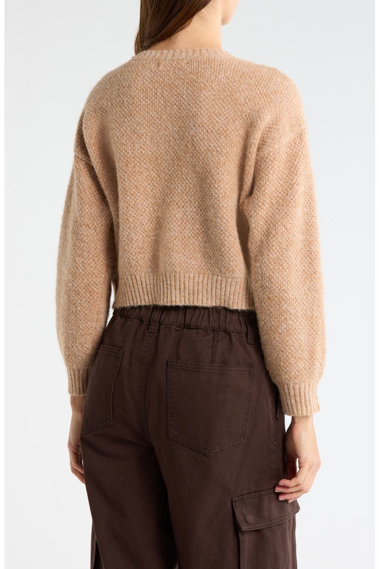 Floral Embroidered Cardigan, Alternate, color, TAUPE
