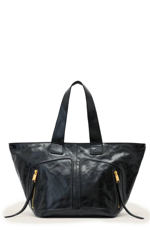 Jean Rey Leather Tote