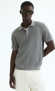 H&M Regular-fit Knit Polo Shirt