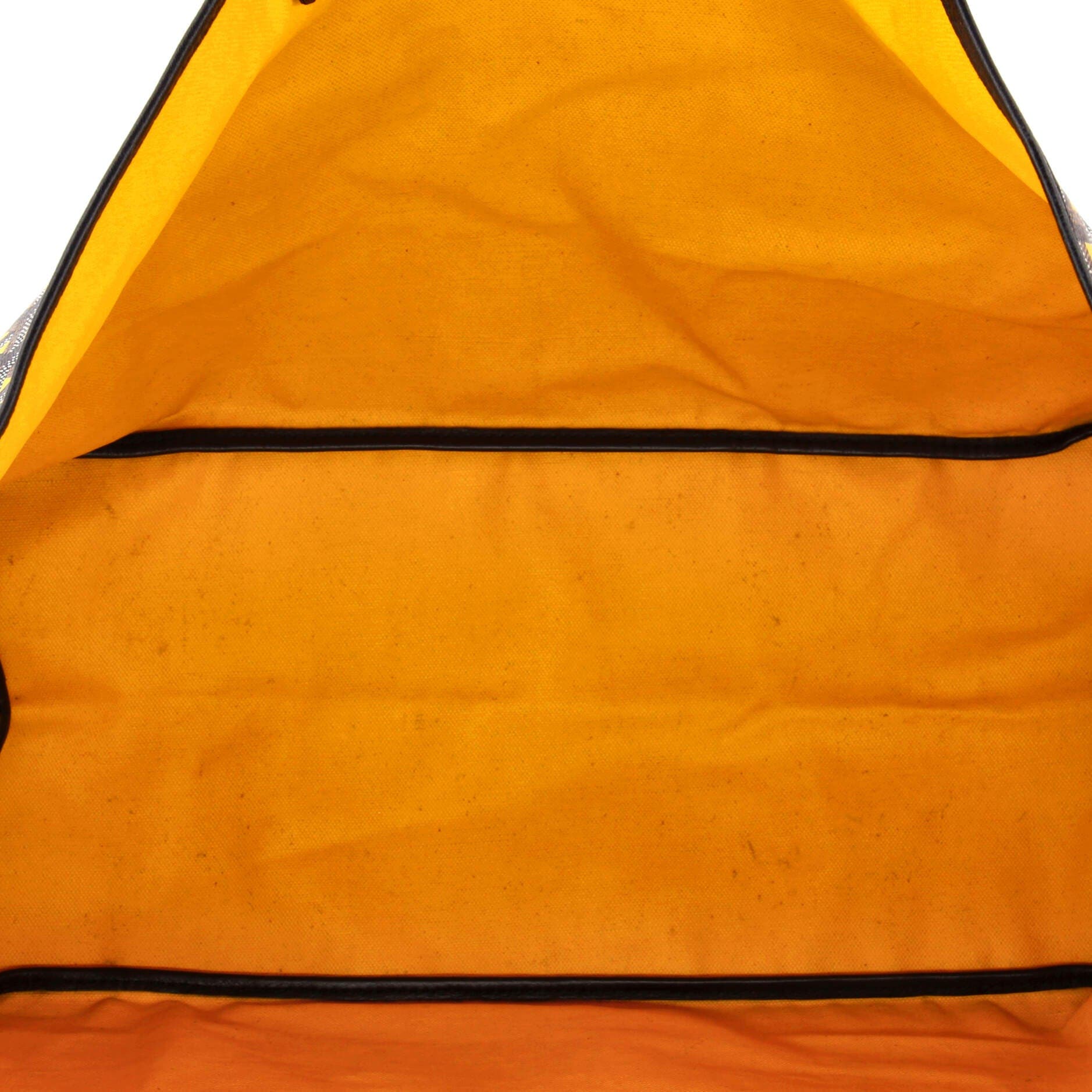 Pre-Owned Goyard Saint Louis Tote Claire Voie Coated Canvas GM, Alternate, color, Black