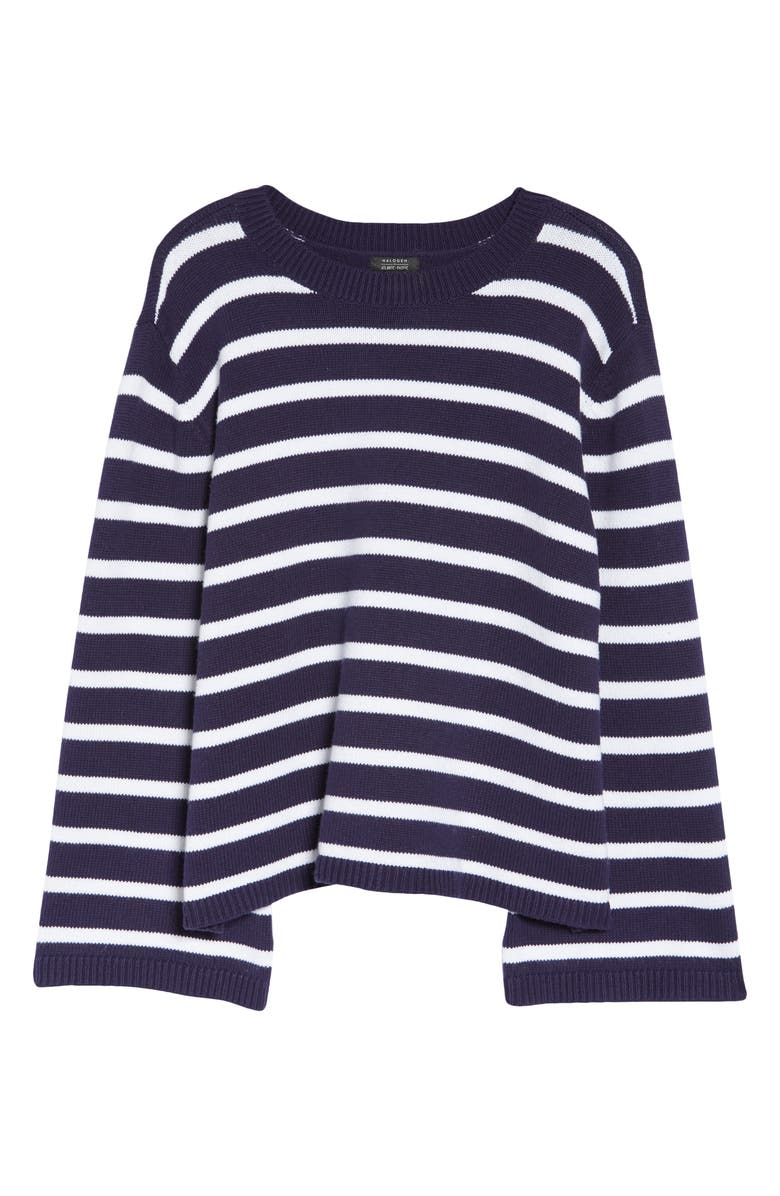 Halogen<sup>®</sup> x Atlantic-Pacific Stripe Oversize Sweater, Alternate, color, 