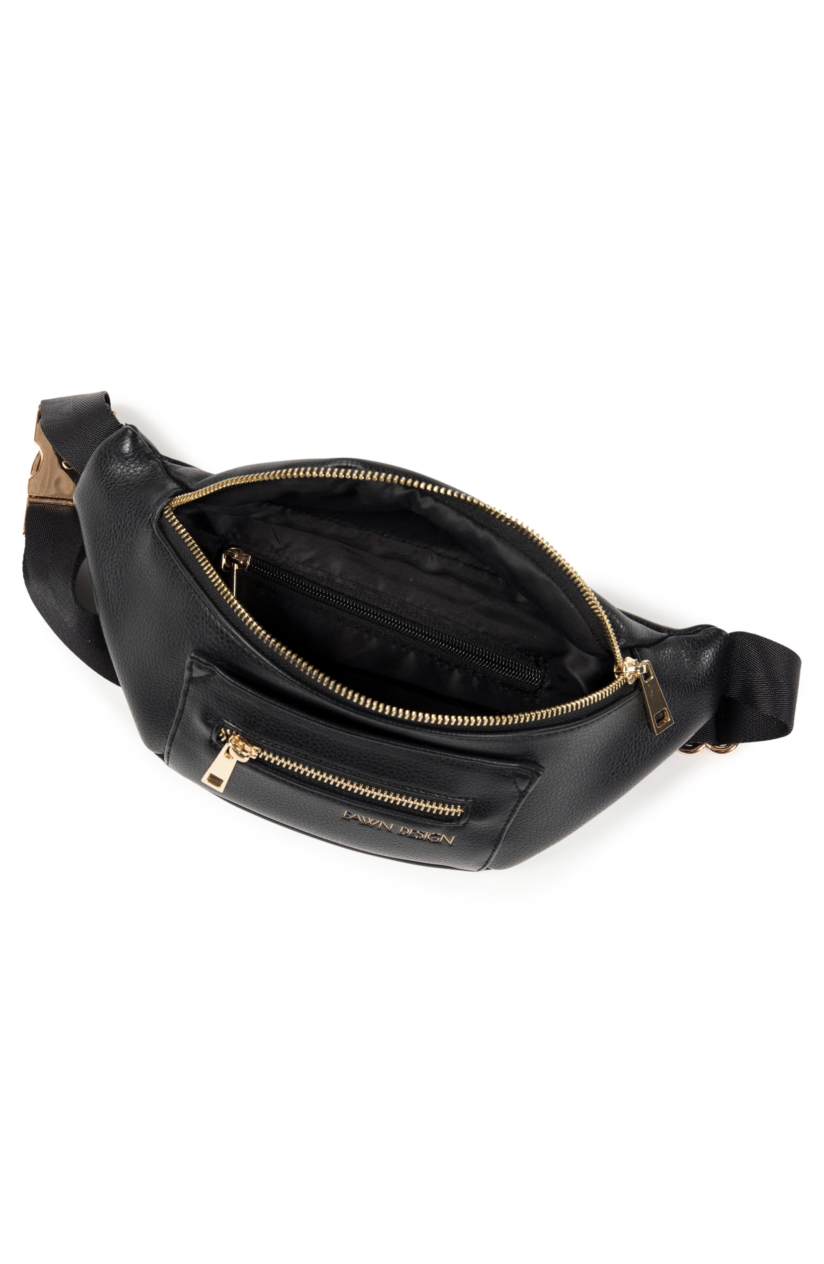 Fawn Design The Fawny Faux Leather Belt Bag, Alternate, color, 