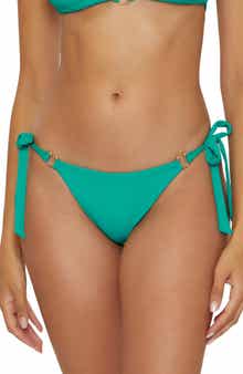 Becca Modern Edge Side Tie Bikini Bottoms