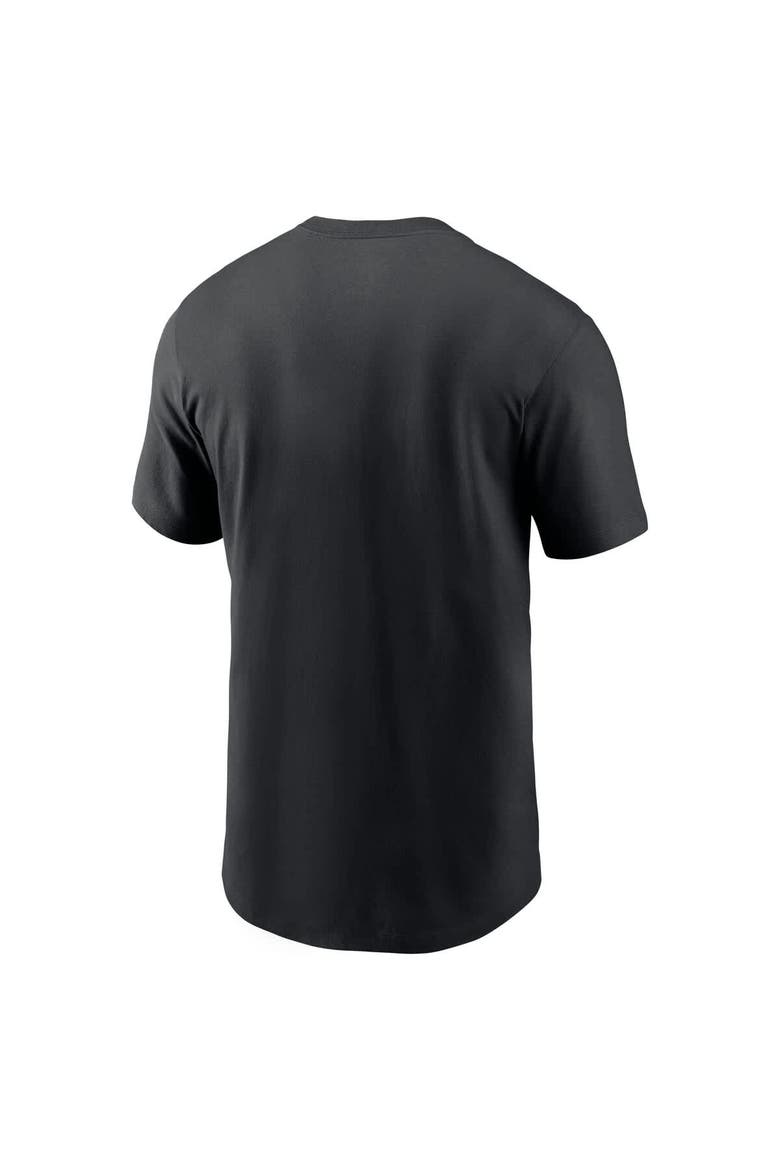 Men's Nike Black Ohio State Buckeyes Vintage Script T-Shirt, Alternate, color, Black