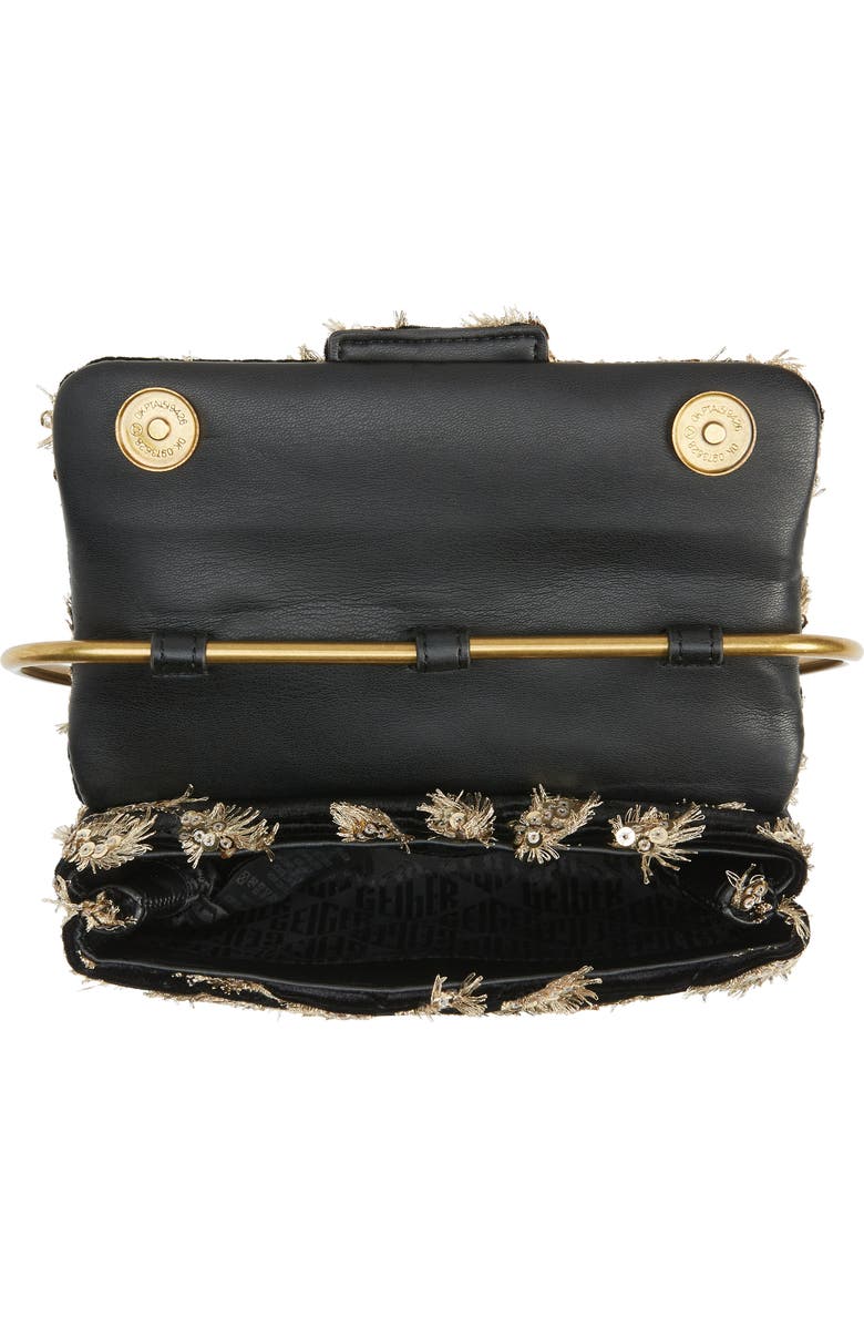 Kurt Geiger London Mini Kensington Ring Handle Clutch, Alternate, color,