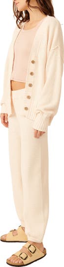 Hailee Waffle Stitch Cardigan & Pants