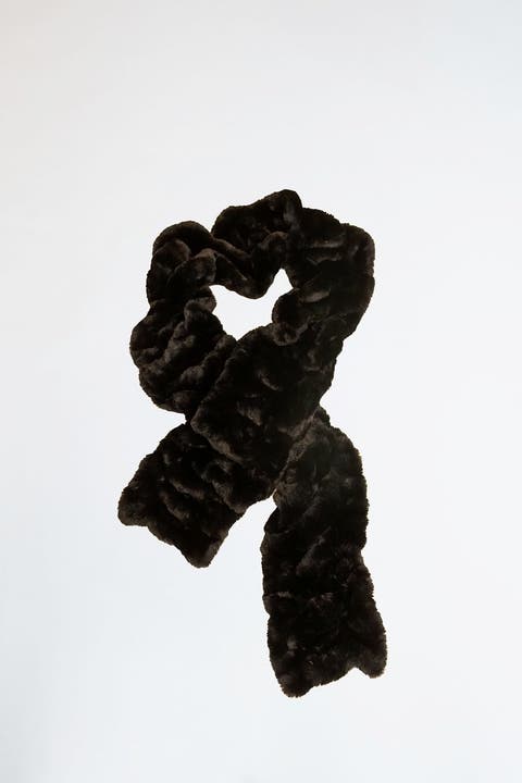 LA Escapade Long Faux Fur Scarf