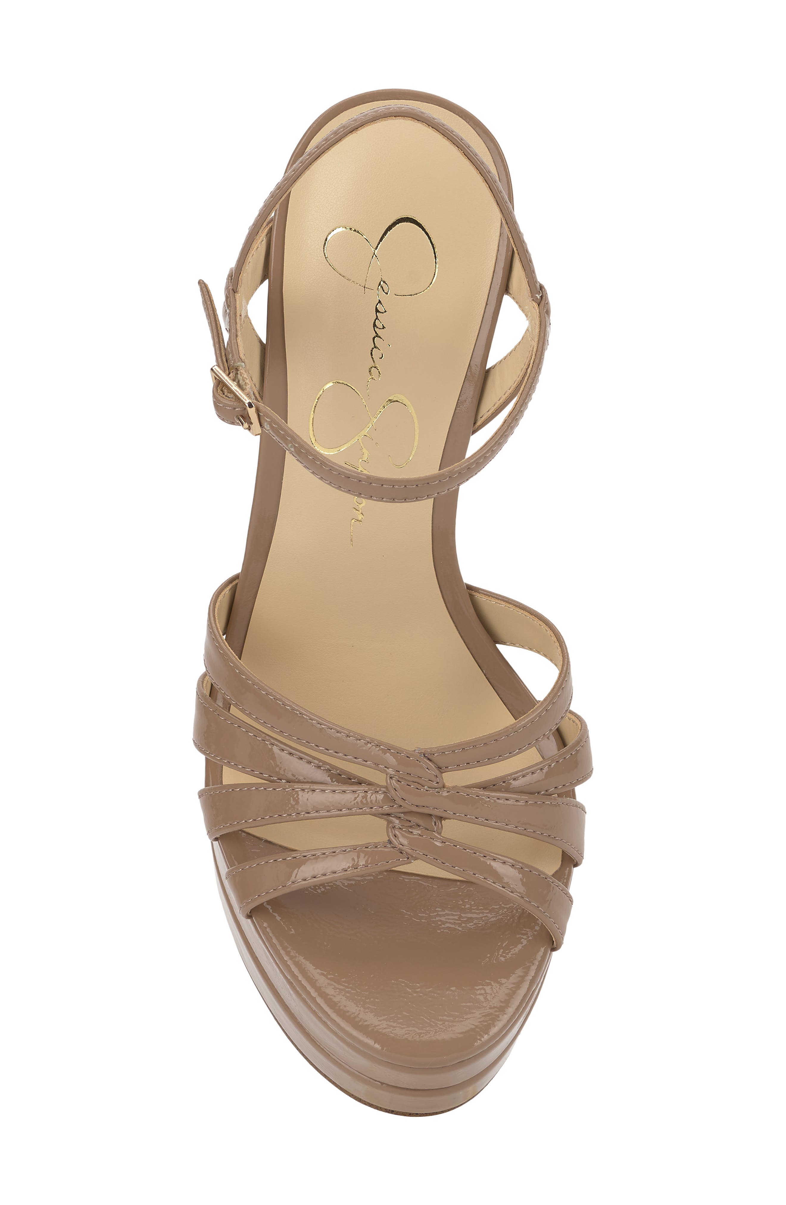 Itzari Ankle Strap Platform Sandal, Alternate, color, MDBROWN 01
