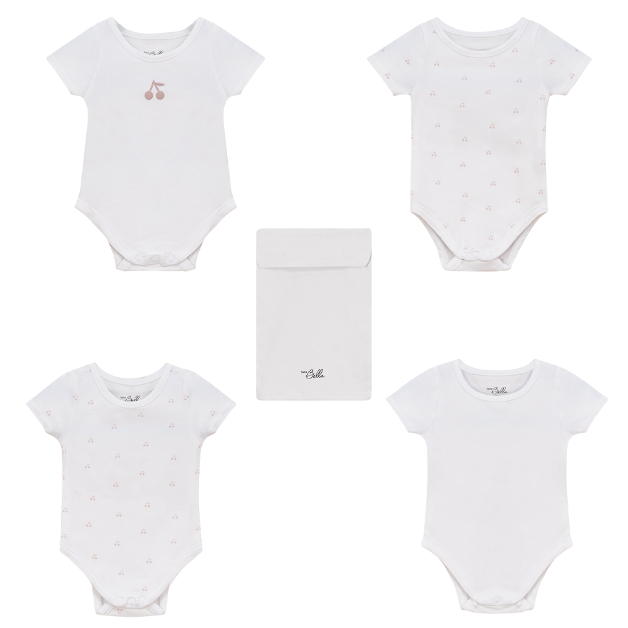 selected Pure White/Mauve
