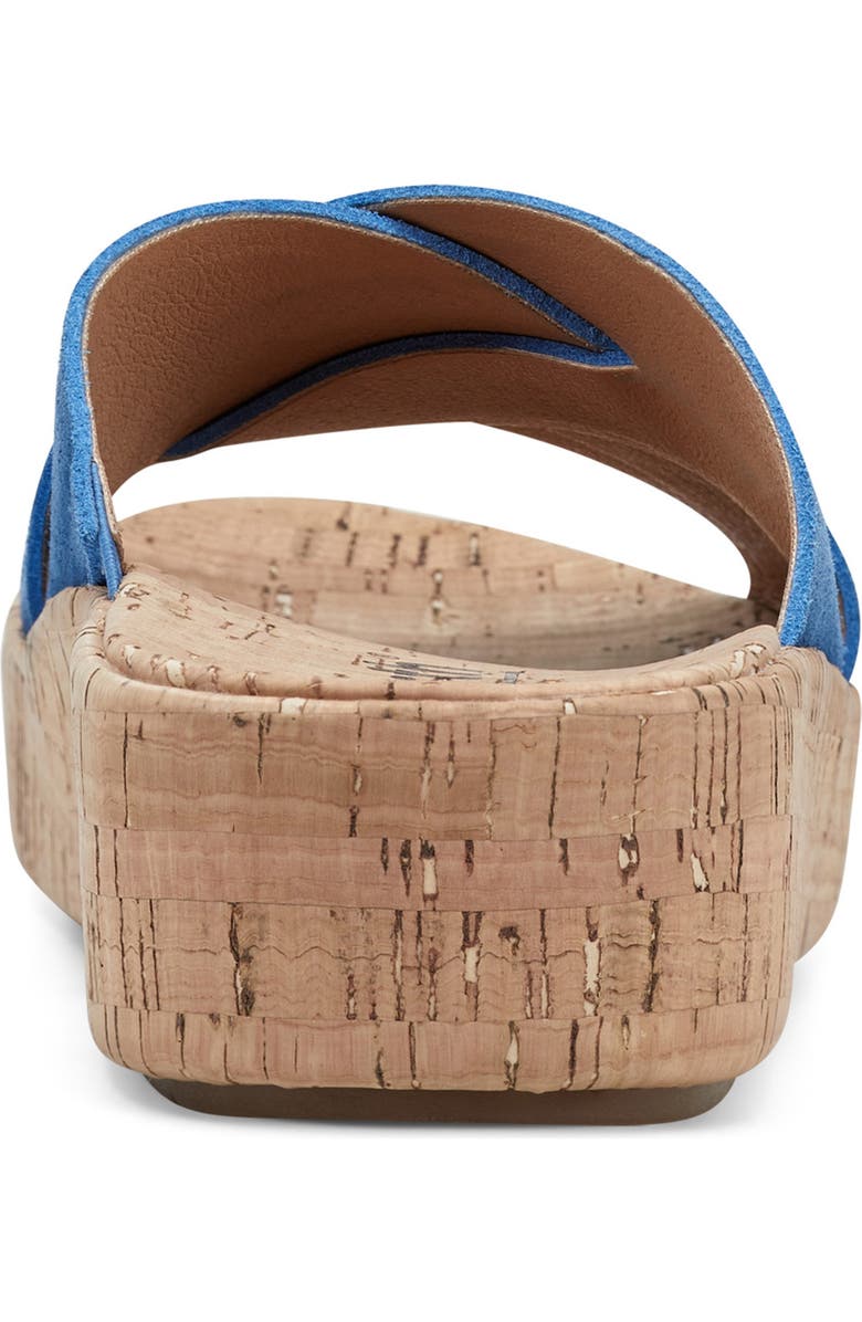 Earth<sup>®</sup> Scout Platform Slide Sandal, Alternate, color, Dark Blue