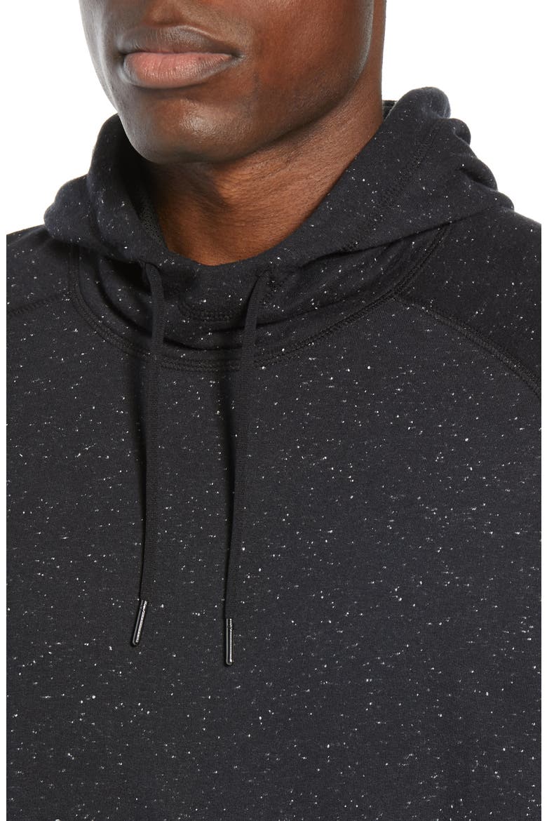 Nep Texture Hoodie, Alternate, color, BLACK OXIDE NEP