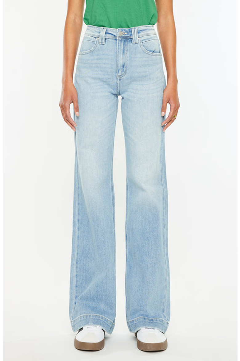 Juliany High Rise Flare Jeans, Main, color, Light Wash
