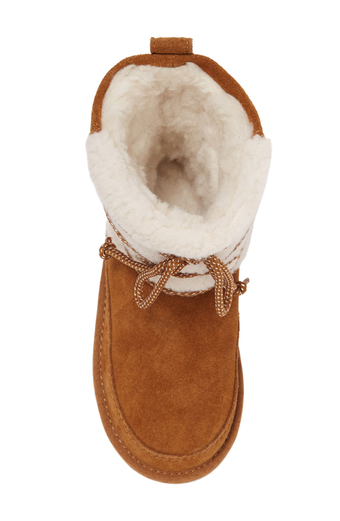 KOOLABURRA BY UGG Michon Faux Fur Detail Boot, Alternate, color, CHESTNUT