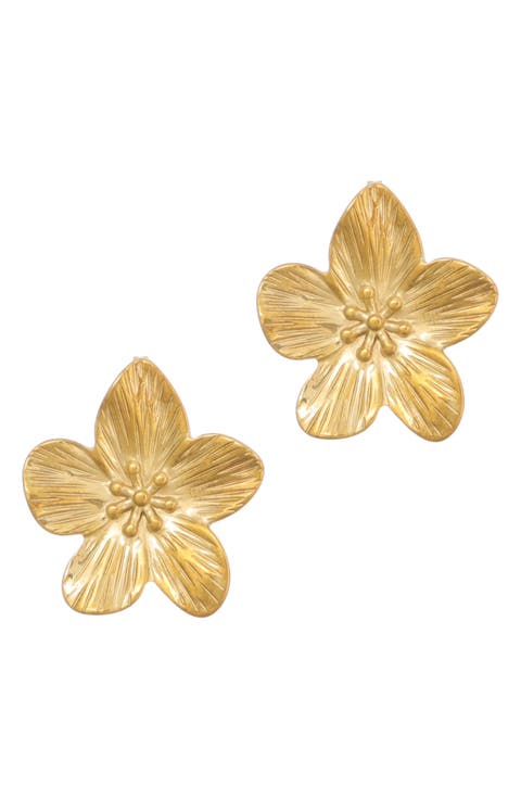 Flower Stud Earrings