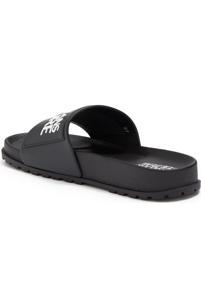 Versace Jeans Signature Slide Sandal, Alternate, color,