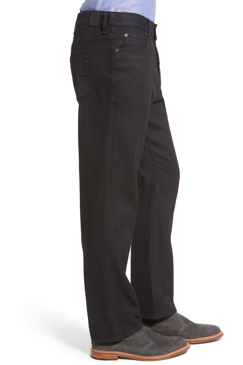 Greenwood Relaxed Fit Jeans, Alternate, color, BLACK