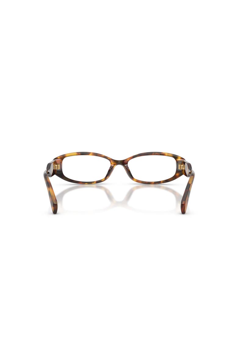 54mm Rectangle optical glasses, Alternate, color, Tortoise