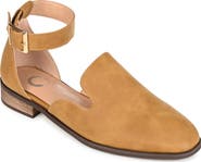 Journee Collection JOURNEE Loreta Ankle Buckle Flat