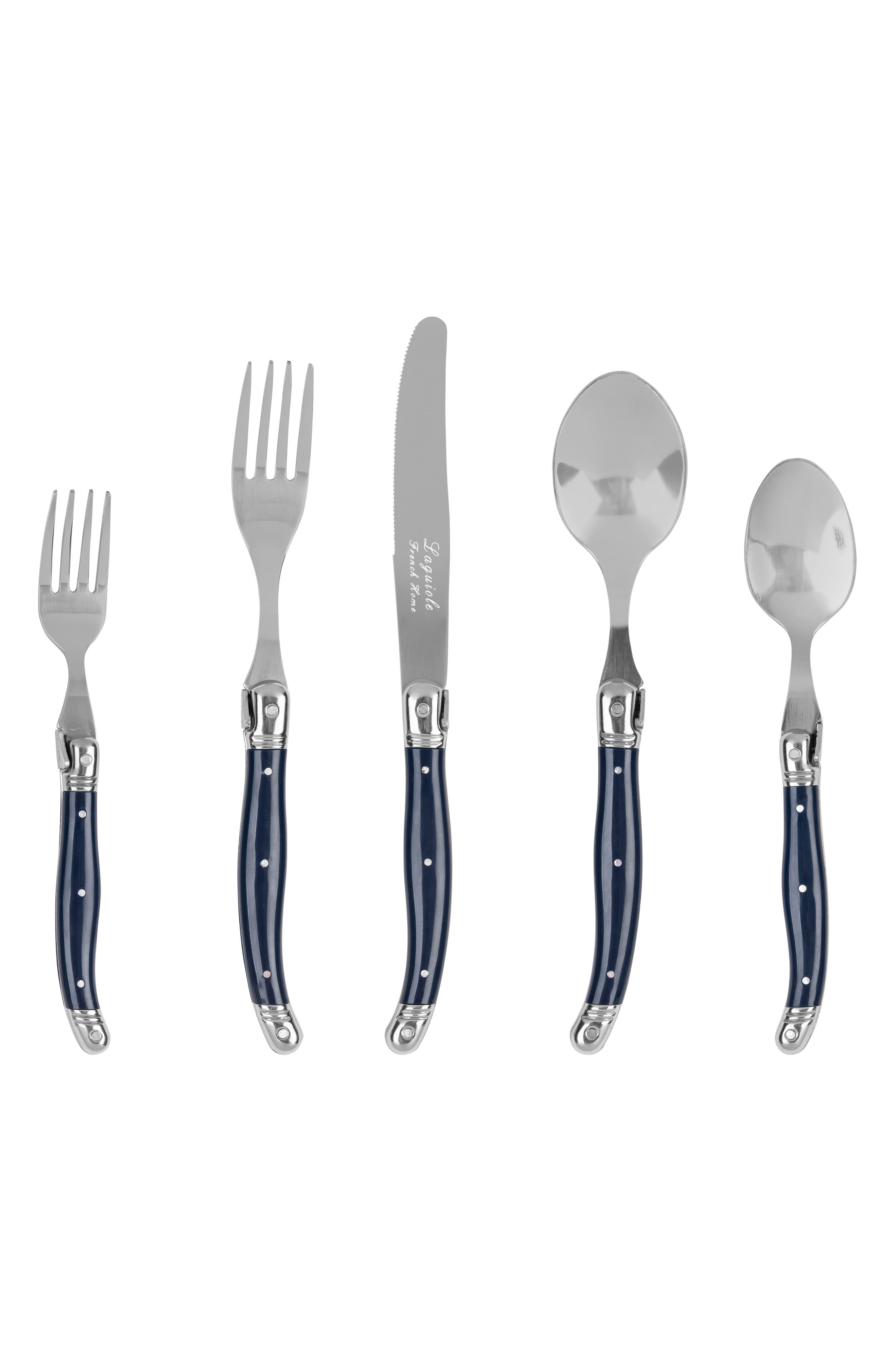 FRENCH HOME 20-Piece Laguiole Connoisseur Flatware Set