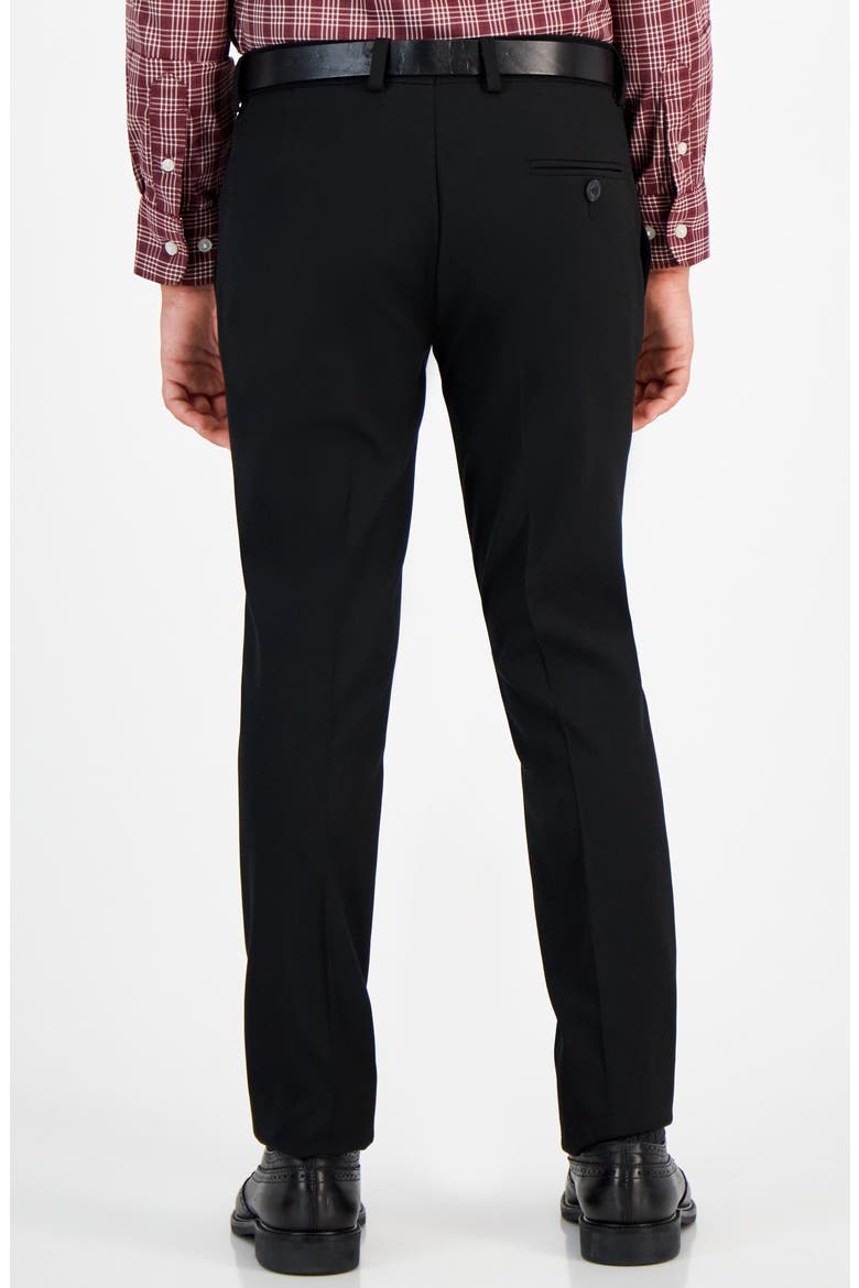 Kids' Skinny Fit Dress Pants, Alternate, color, BLACK