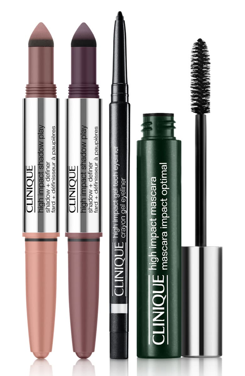 Clinique Day-to-Night Eye Makeup Gift Set $125 Value, Alternate, color,