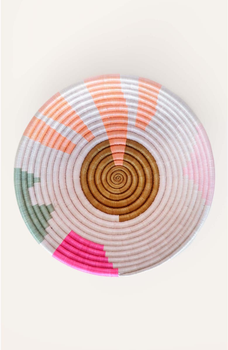 indego africa Geo Pastel Plateau, Alternate, color, Pink, Coral, Green