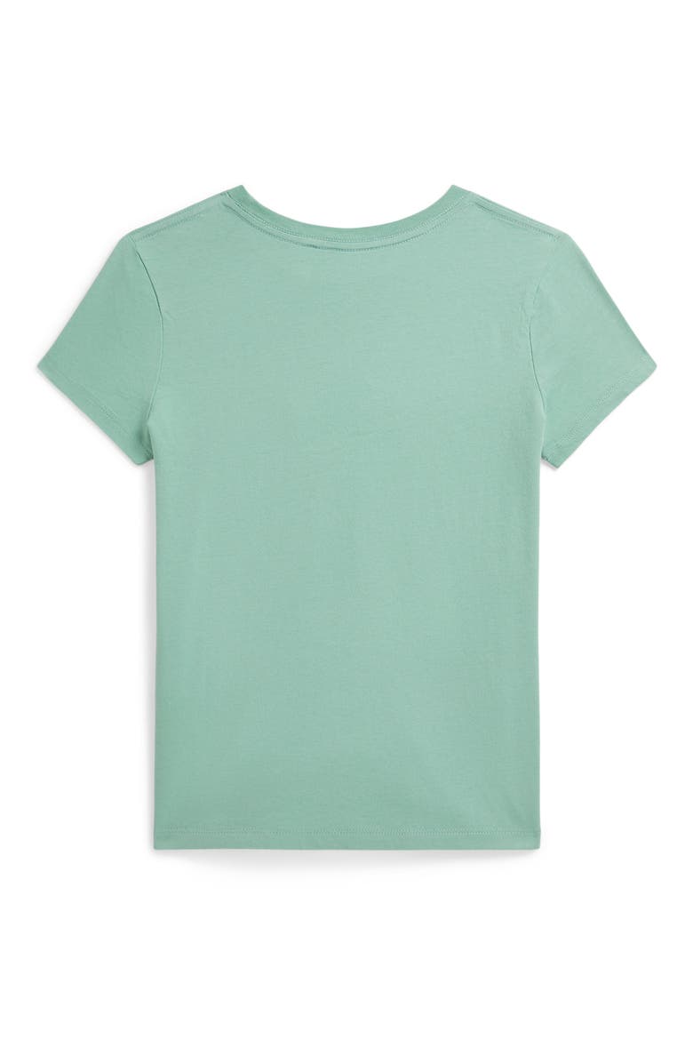 Kids' Puppy Cotton Graphic T-Shirt, Alternate, color, CELADON