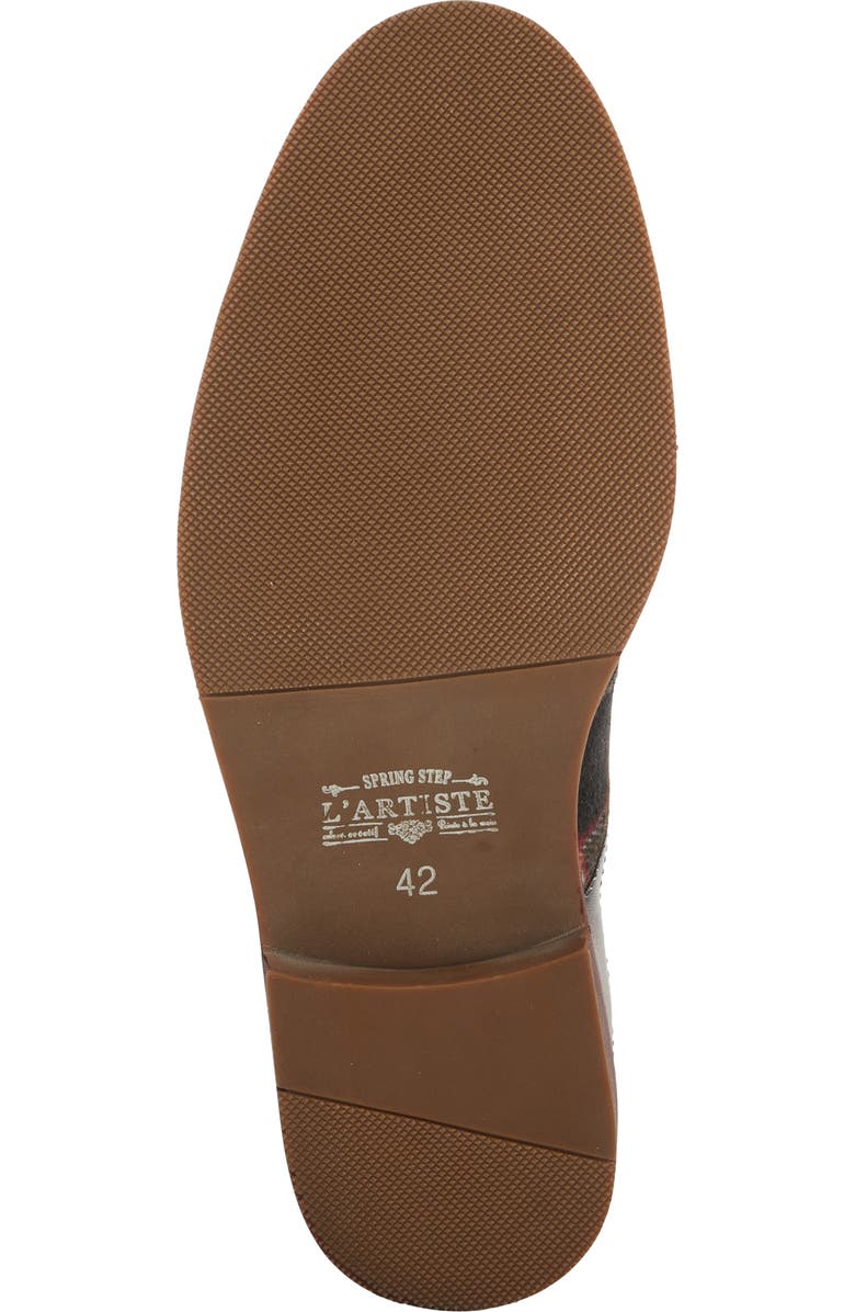 L'Artiste by Spring Step Thavo Plaid Derby, Alternate, color, Grey Multi