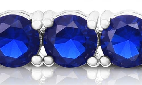 Shop Chloe & Madison Chloe And Madison 4mm Cubic Zirconia Tennis Bracelet In Silver