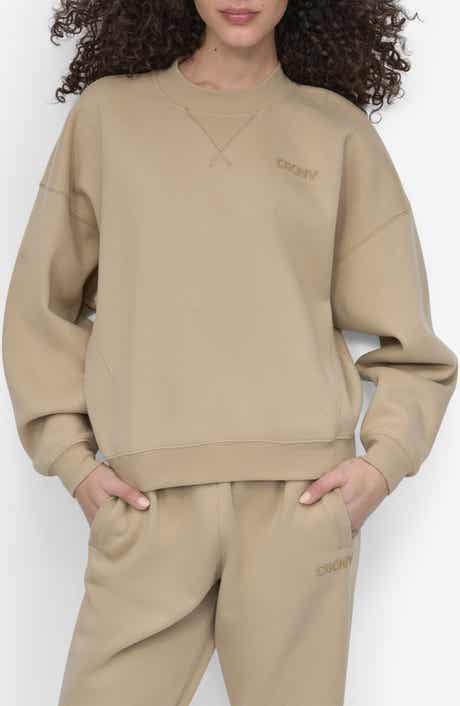 DKNY Logo Crop Sweatshirt