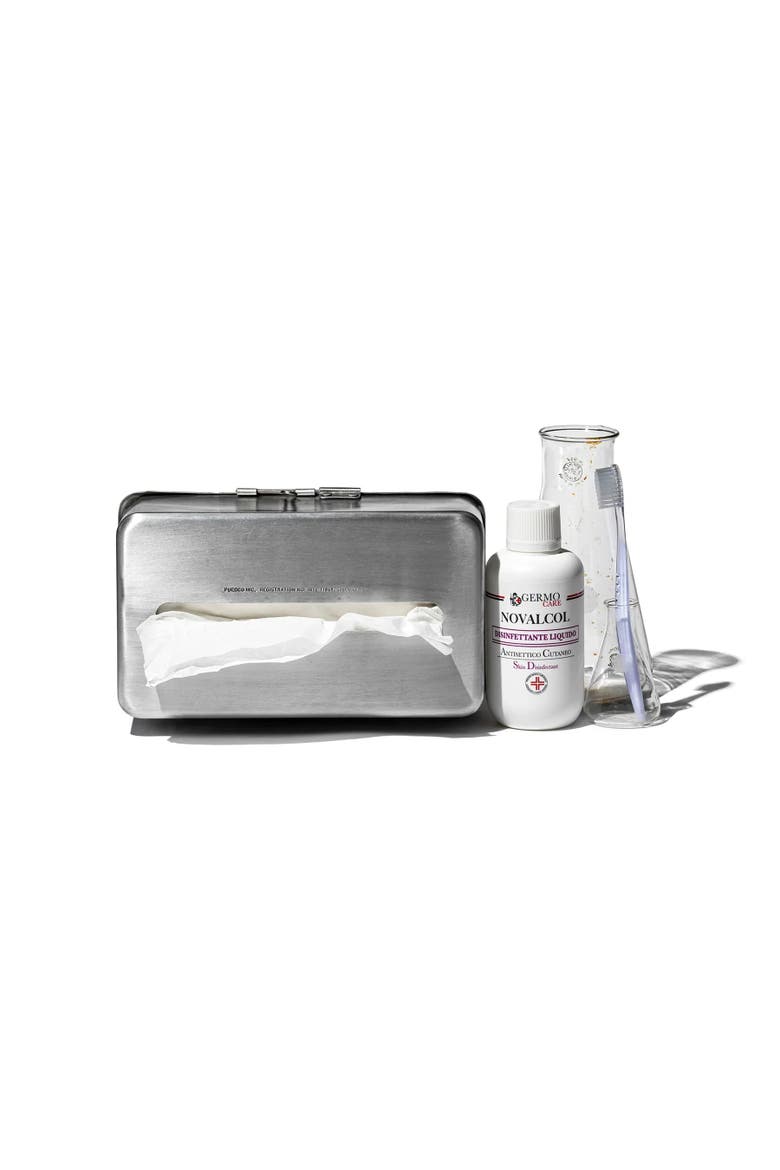 Wall-Mounted Paper Towel Case, Alternate, color, Natural