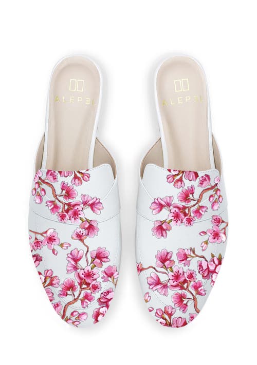 Alepel Cherry Blossom Mule In Cherry Blossom