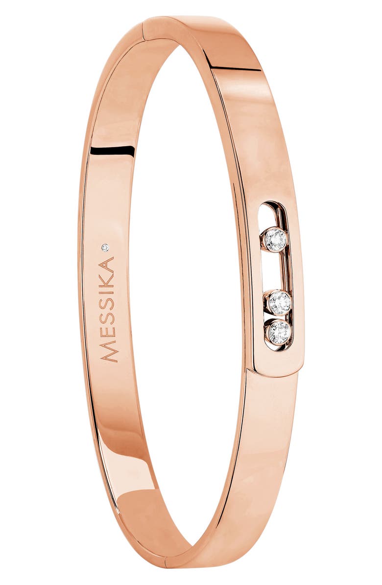Messika Move Noa Diamond Bangle, Main, color, Rose Gold
