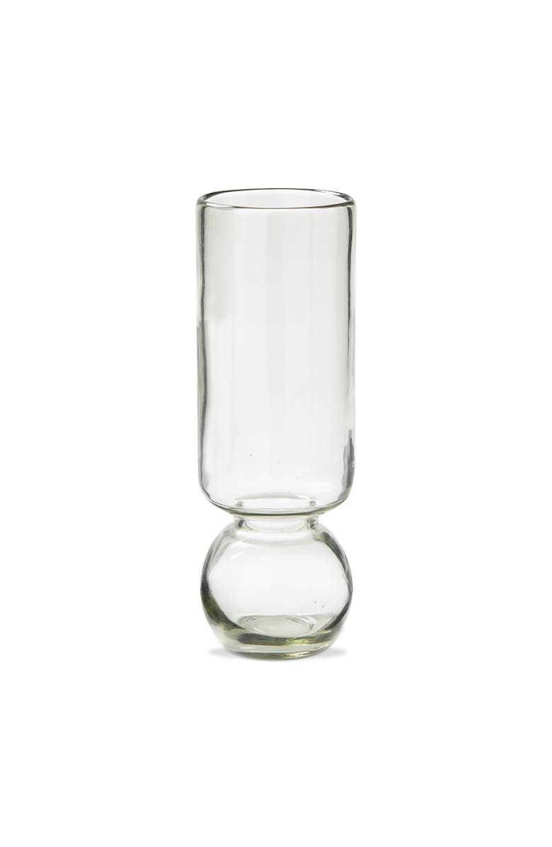 tag Amaryllis Small Recycled Glass Decorative Novelty Vase Green, Main, color, Green