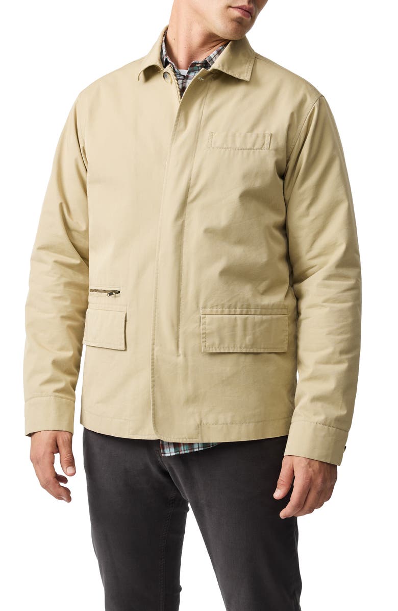 Rodd & Gunn Colemans Road Water Repellent Jacket, Main, color, Sand