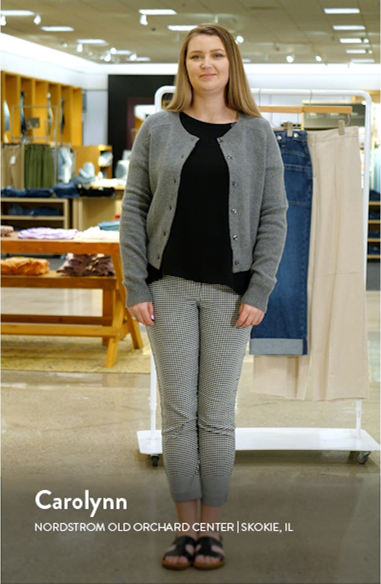 Crewneck Cotton Blend Cardigan, sales video thumbnail