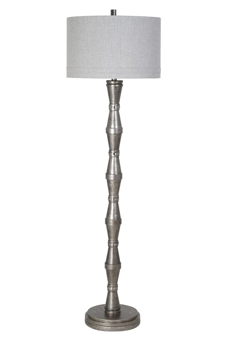 Walden Floor Lamp, Main, color, PEWTER