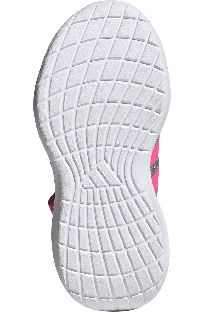 adidas Kids' Lightorama Sneaker, Alternate, color, Grey/ Pink/ Aquamarine