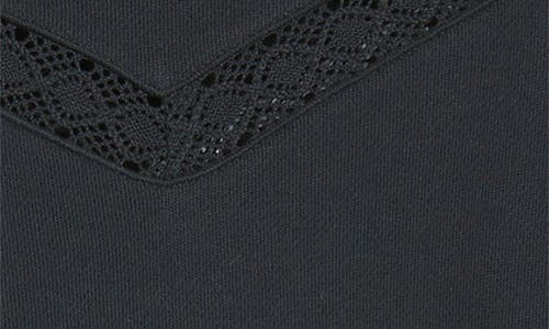 Rails Isles Embroidered Cotton Sweatshirt In Black