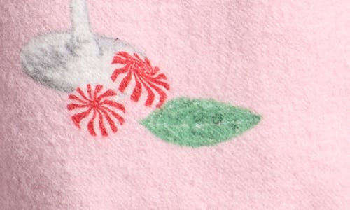 Pj Salvage Print Cotton Flannel Pajama Shorts In Pink
