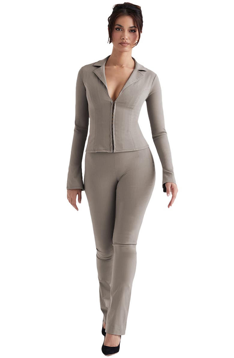 HOUSE OF CB Zakira Flare Sleeve Shirt, Alternate, color,