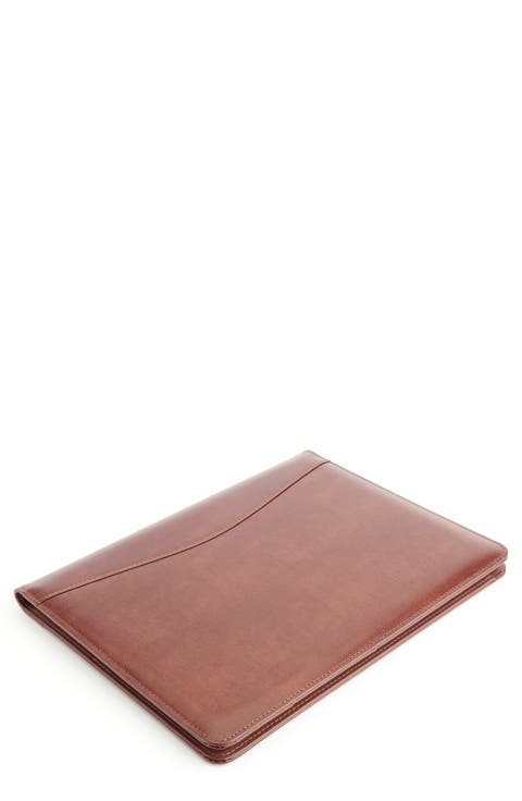 Leather Writing Portfolio Cover