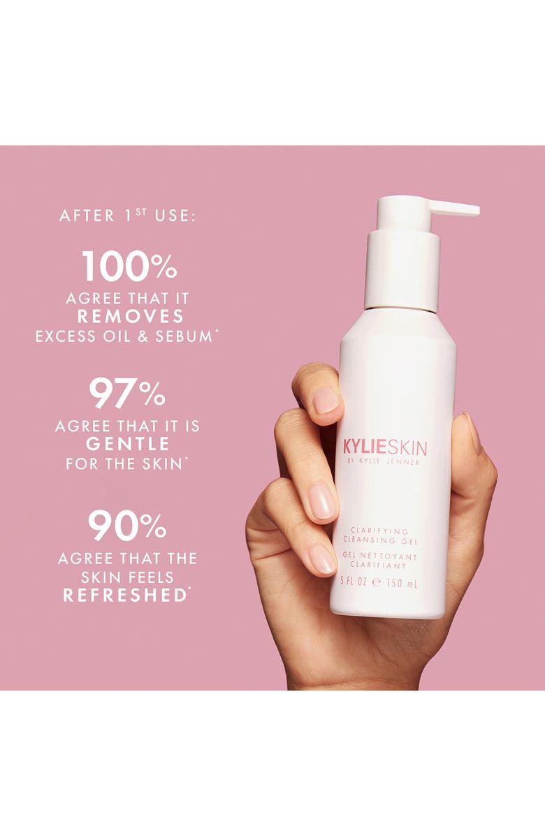 Kylie Cosmetics Clarifying Gel Cleanser, Alternate, color, 