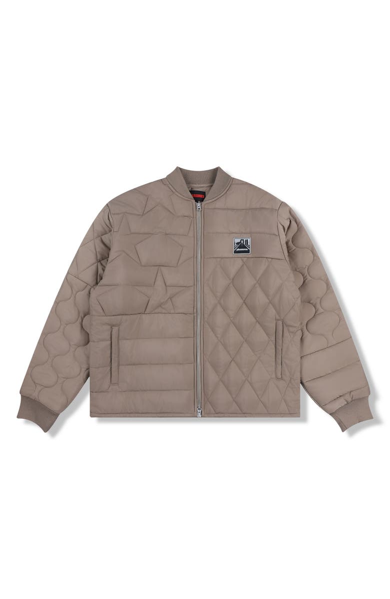 PLEASURES Stonehenge Quilted Jacket, Alternate, color,